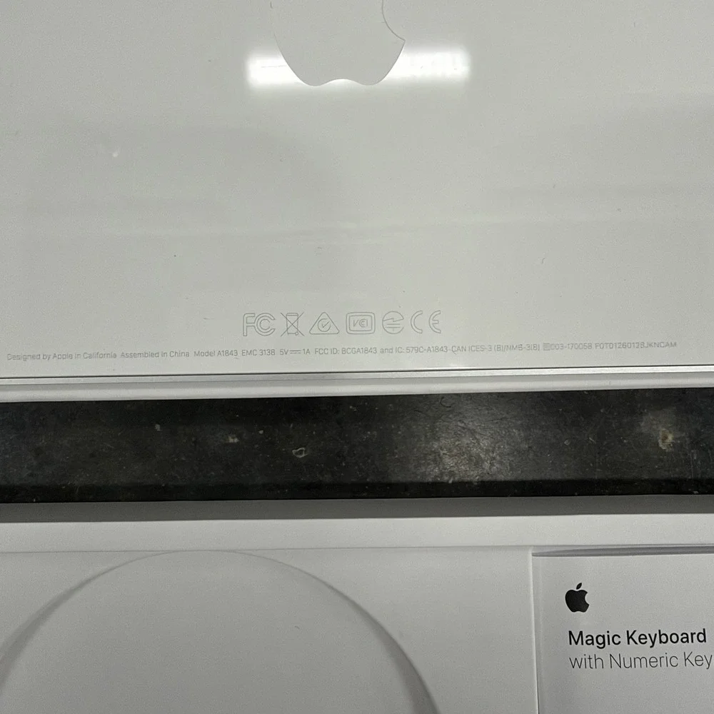 Apple Magic Keyboard with Numeric Keypad Wireless Bluetooth US English White